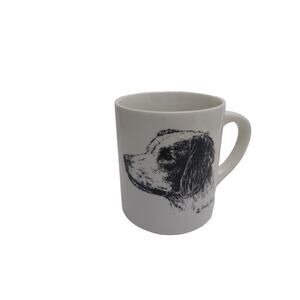 Vintage 1985 Cindy Farmer Irish Settler Dog Mug